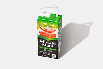 Popeyes Minute Maid Apple Juice
