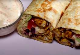 Chicken Wrap, Quick And Easy Recipe