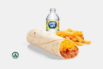 Del Taco Bean & Cheese Burrito Kid Loco Meal