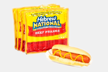Mooyah Hebrew National All-Beef Hot Dog