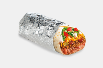Del Taco Epic Combo Beef & Bean Burrito