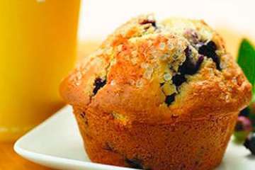 Au Bon Pain Blueberry Muffin