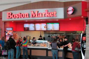 Boston Market opens first mall location