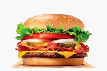 Burger King Bacon Cheeseburger Deluxe