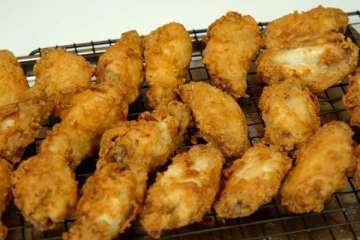Double Fried Crispy Chicken Wings Recipe
