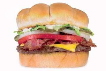 A&W Original Bacon Cheeseburger