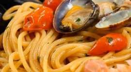 Seafood spaghetti - recipe