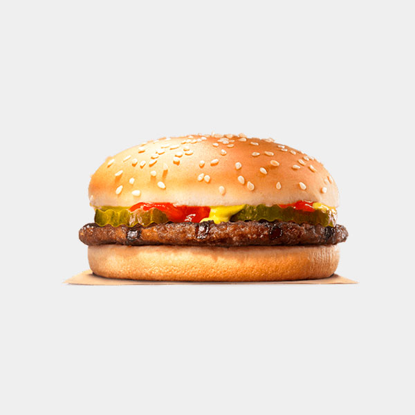 Hamburger (nutrition info, ingredients, allergen info) Burger King menus