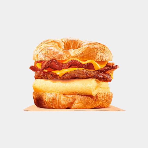 King CROISSAN'WICH with Sausage & Bacon - Burger King menus