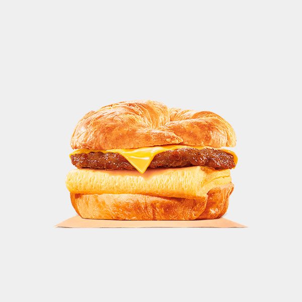 Sausage, Egg & Cheese CROISSAN'WICH - Burger King menus