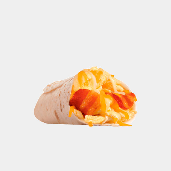 Bacon & Egg Burrito (nutrition info, ingredients, allergen info) Carl's Jr. menus