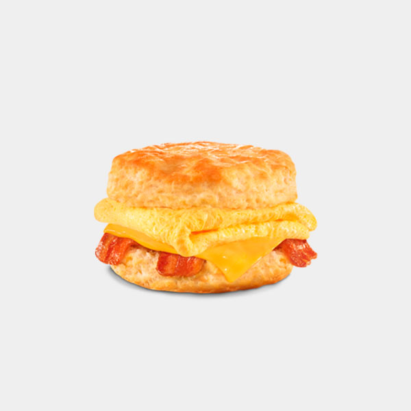 Bacon, Egg & Cheese Biscuit (nutrition info, ingredients, allergen info) Carl's Jr. menus