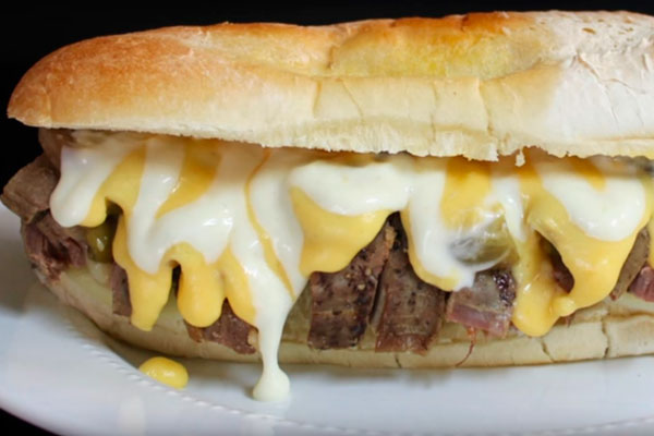 Philly Cheesesteak, recipe - video Fast Food