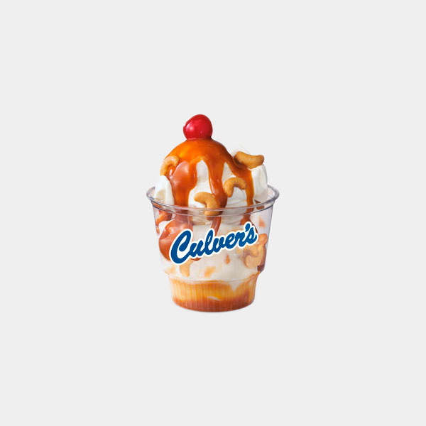 Caramel Cashew Sundae (nutrition info, ingredients, allergen info