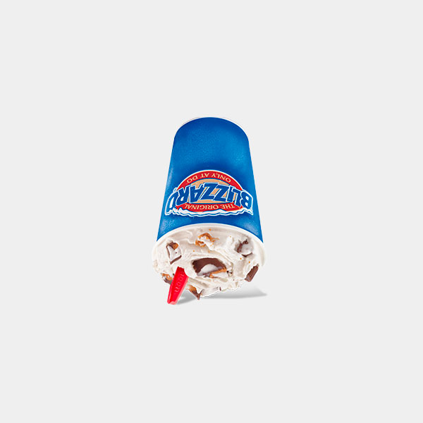 Reese's Peanut Butter Cup Blizzard (nutrition info, ingredients, allergen info) Dairy Queen menus