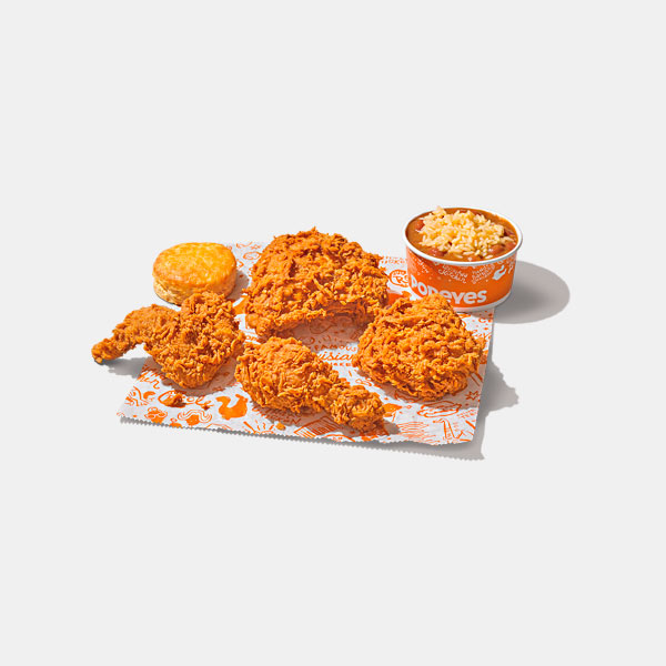 4Pc Signature Chicken Combo Classic (nutrition info, ingredients, allergen info) Popeyes menus