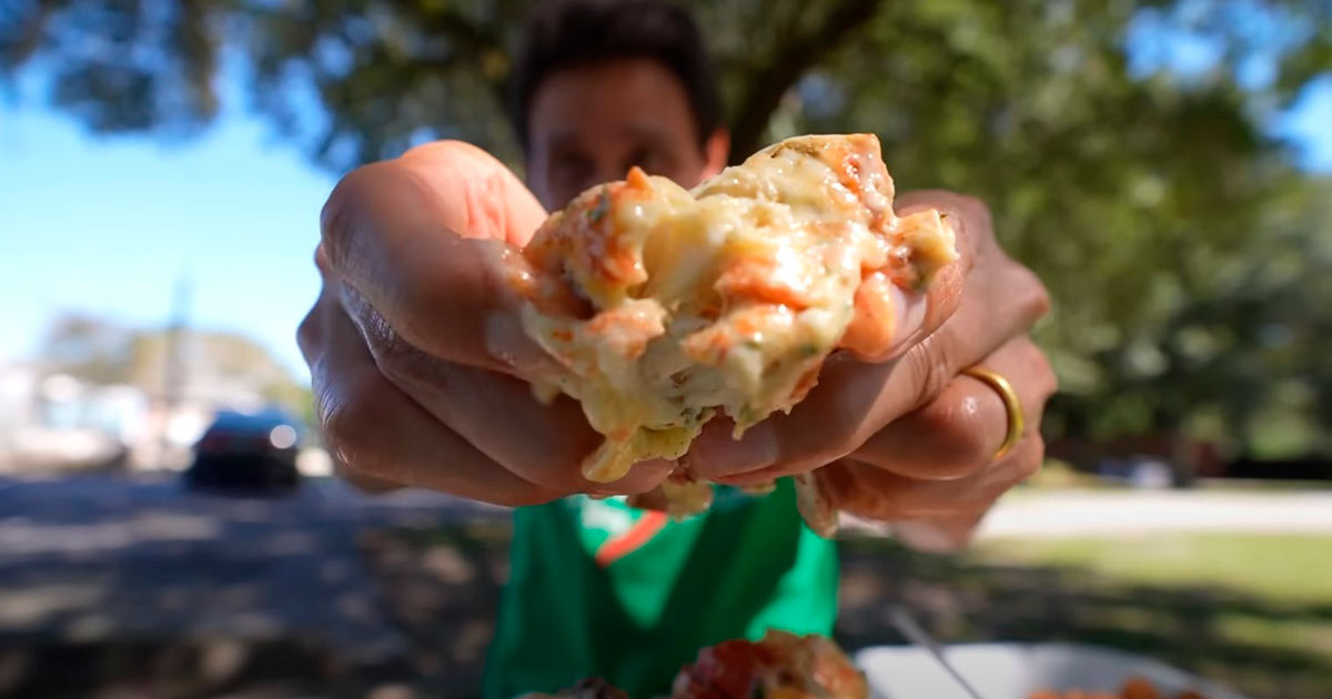 Famous Garlic Butter Blue Crabs video Fast Food