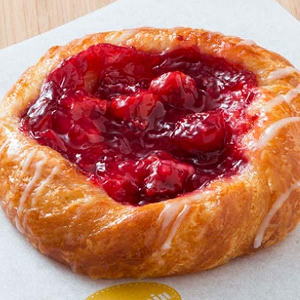 Cherry Danish (nutrition info, ingredients, allergen info) Au Bon