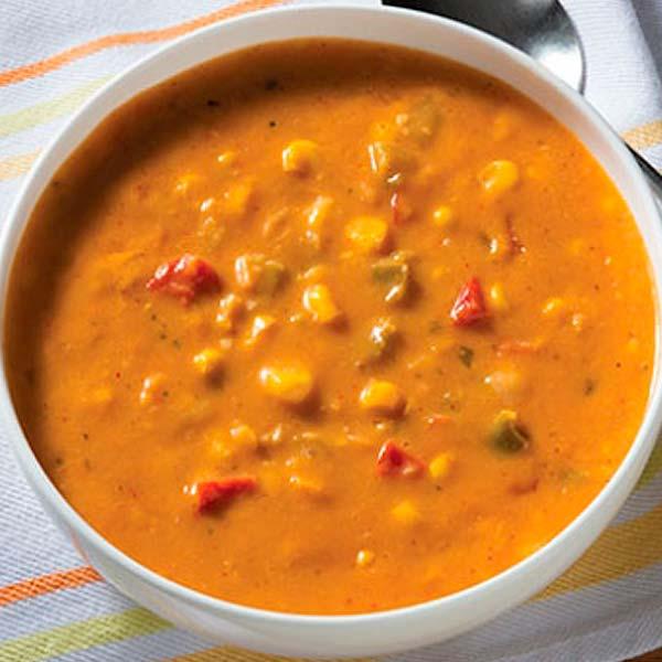 Corn & Green Chili Bisque (nutrition info, ingredients, allergen info