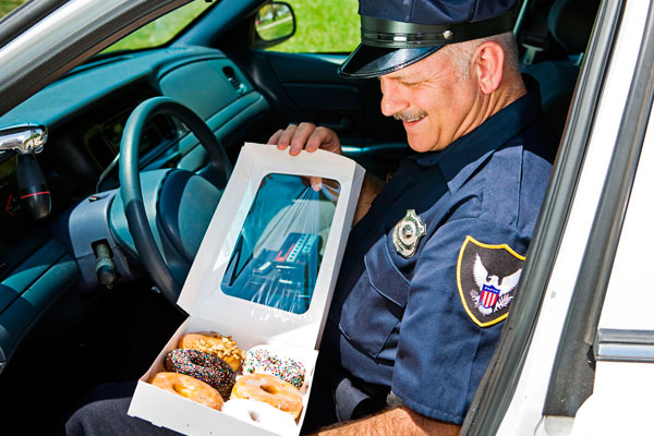 police donut