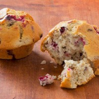 Au Bon Pain Cranberry Walnut Muffin