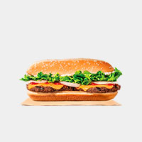 Burger King Extra Long Cheeseburger