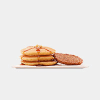 Burger King Pancakes & Sausage Platter