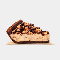 Burger King Pie made with SNICKERS