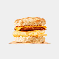 Burger King Sausage, Egg & Cheese Biscuit
