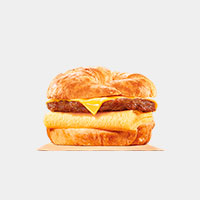 Burger King Sausage, Egg & Cheese CROISSAN'WICH