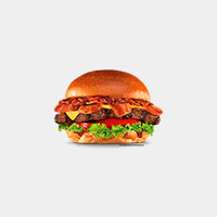 Carl's Jr. The Bacon 3-Way Burger