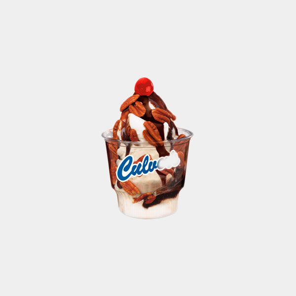 Culver's Fudge Pecan Sundae