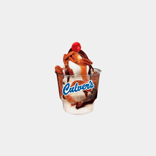 Culver's Turtle Sundae