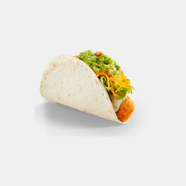 Del Taco Crispy Chicken Guac’d Up Tacos