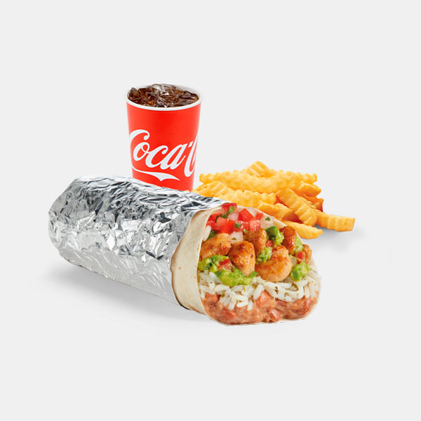 Del Taco Epic Fresh Guacamole Burrito Meal