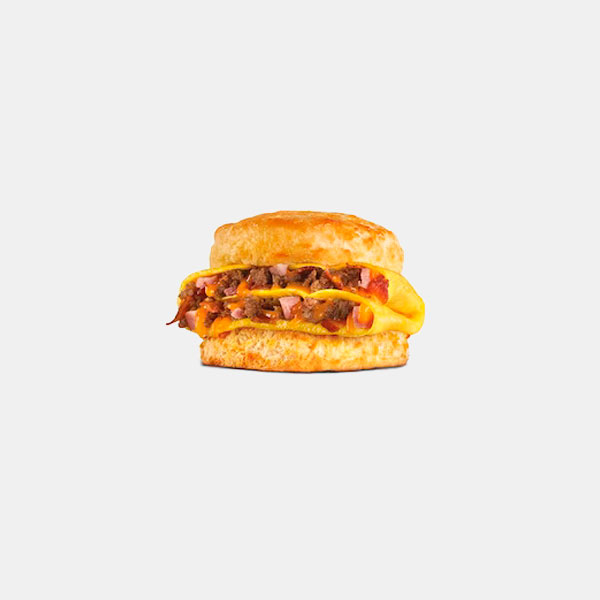 Hardee's Loaded Omelet Biscuit