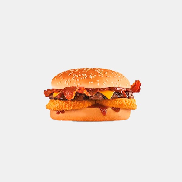 Hardee's Western Bacon Cheeseburger