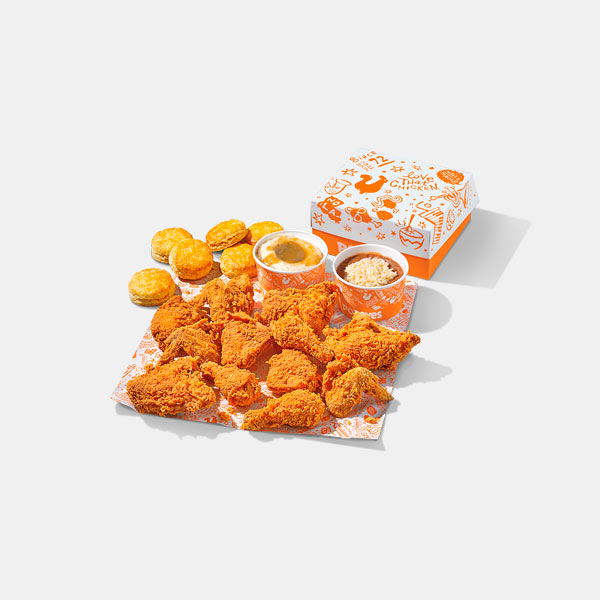 Popeyes 12Pc Chicken Family Meal - Classic
