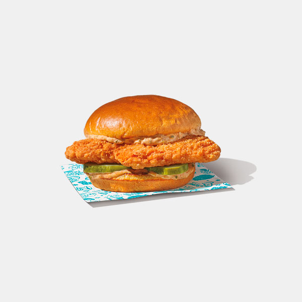 Popeyes Spicy Flounder Fish Sandwich Combo